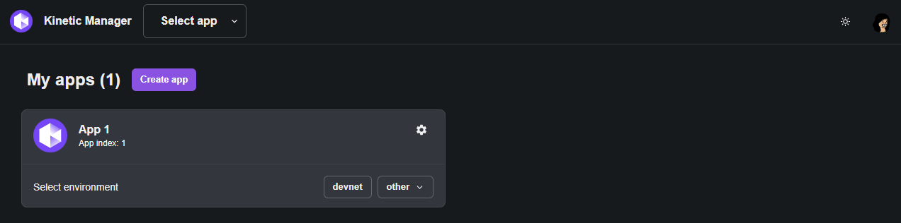 Kinetic Manager