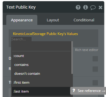 Show Public Key